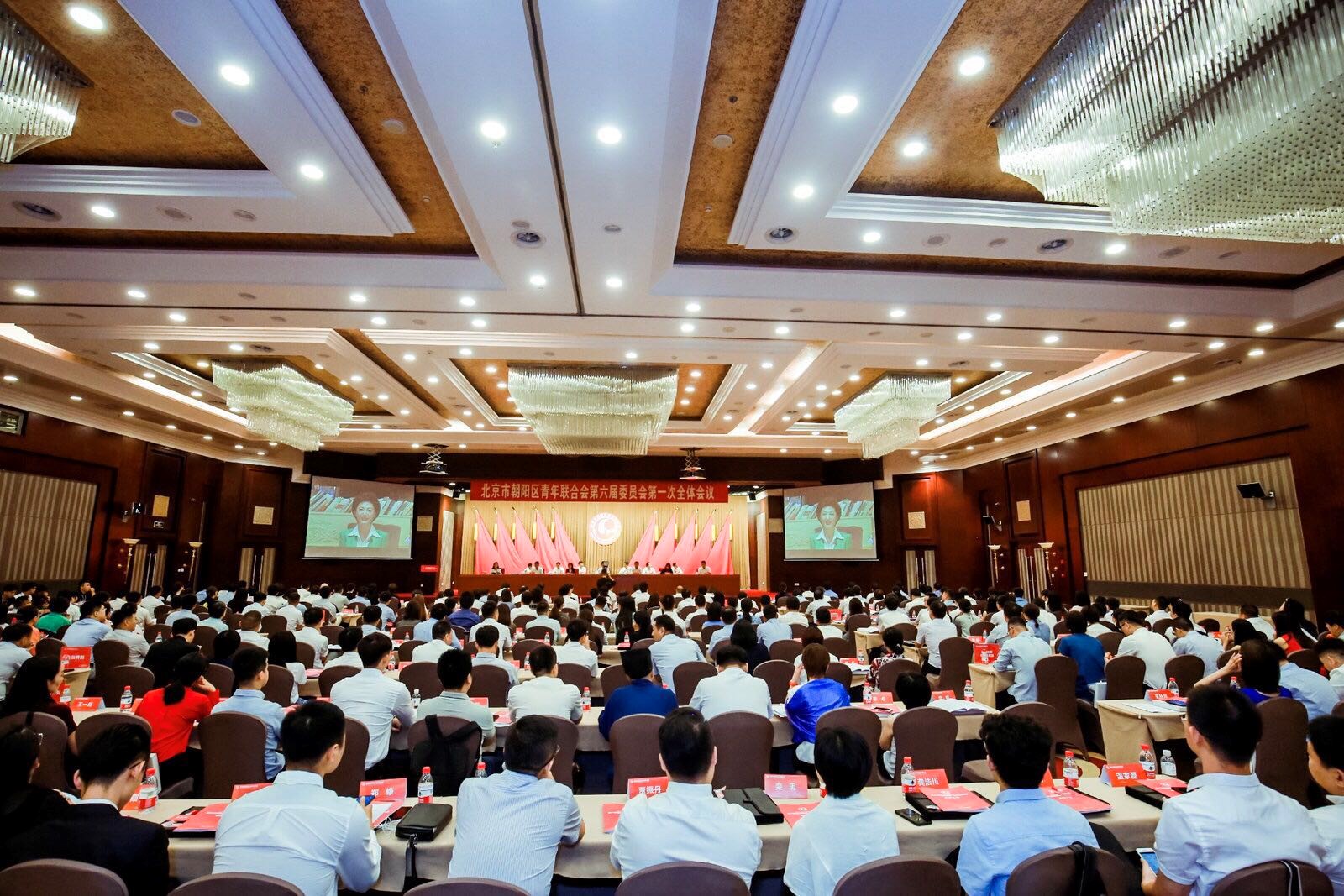 北京市朝阳区青联六届一次全会召开