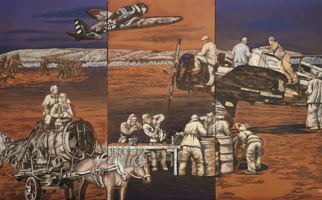 军旅画家王一帆以艺术之名向军人们致敬 图9