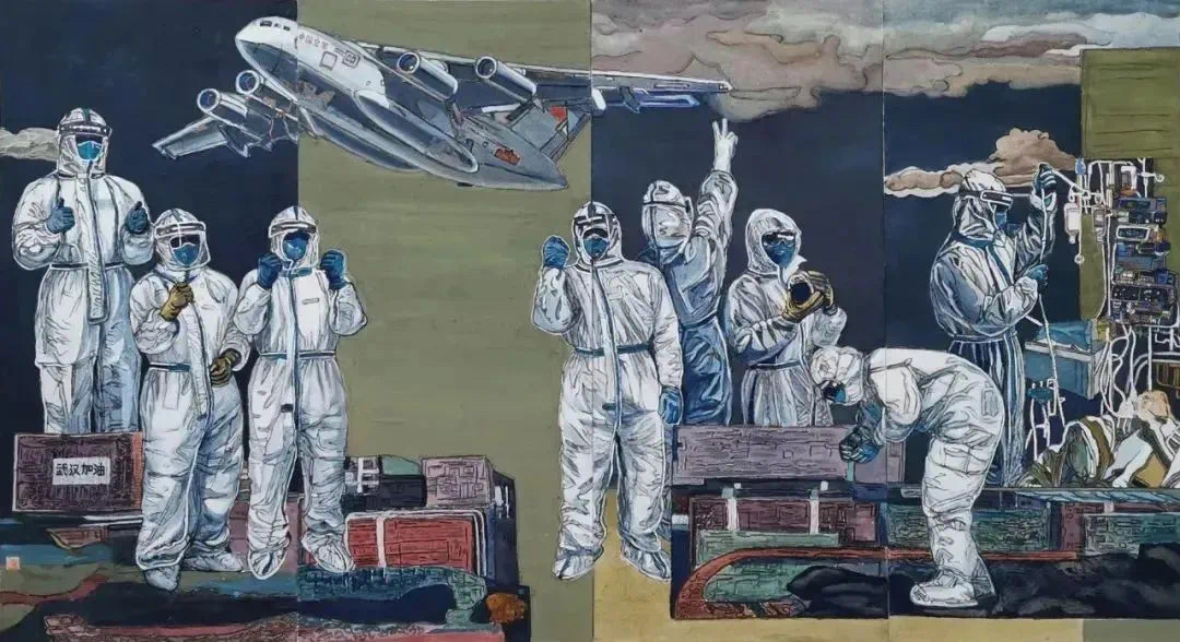 军旅画家王一帆以艺术之名向军人们致敬 图11