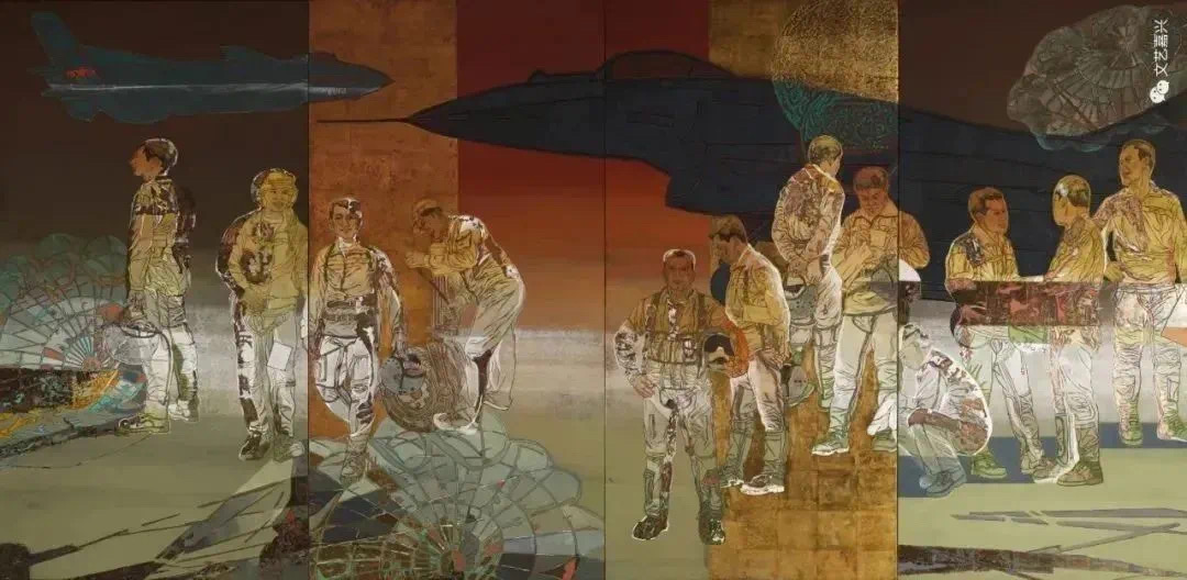 军旅画家王一帆以艺术之名向军人们致敬 图13