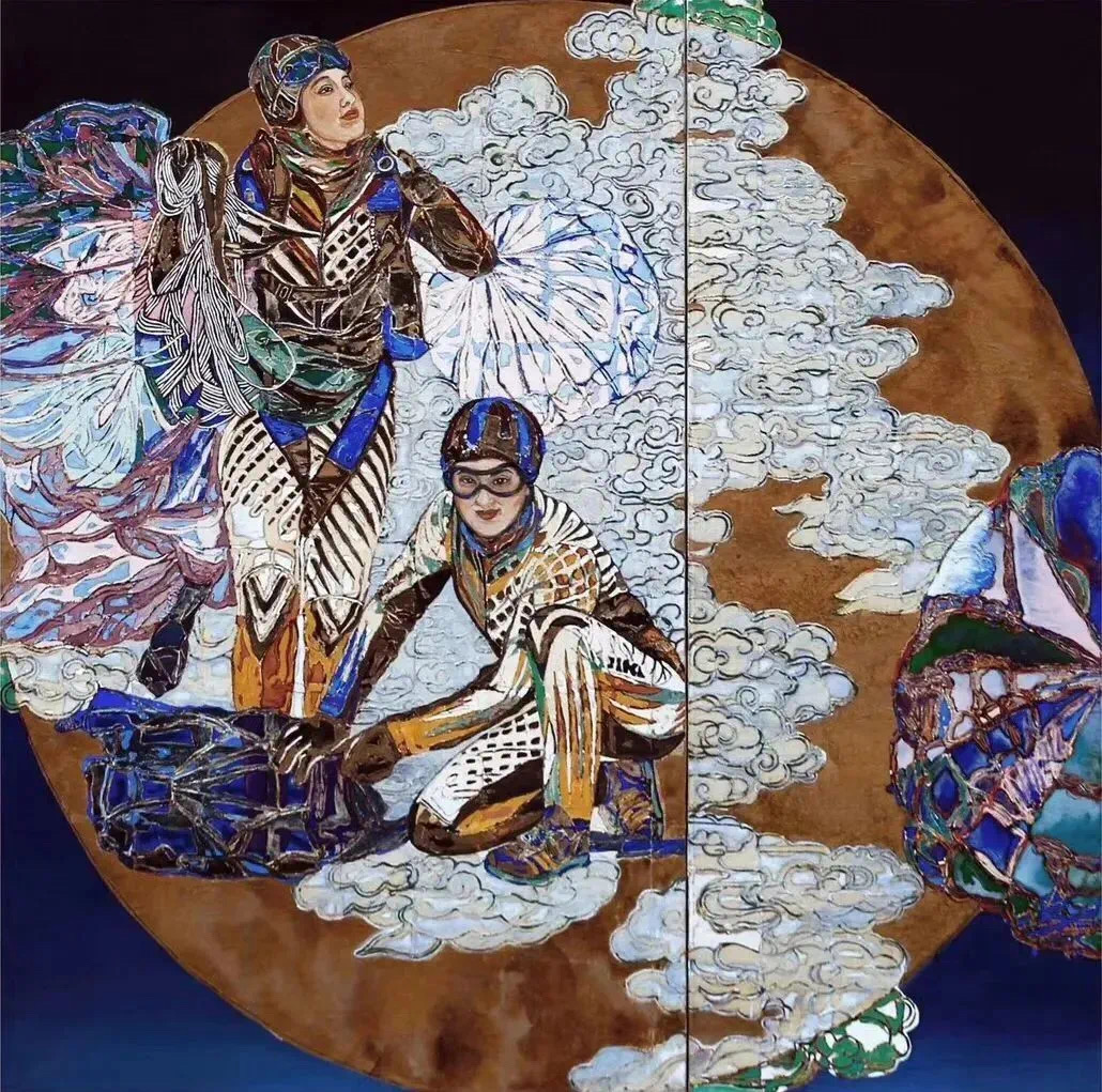 军旅画家王一帆以艺术之名向军人们致敬 图15