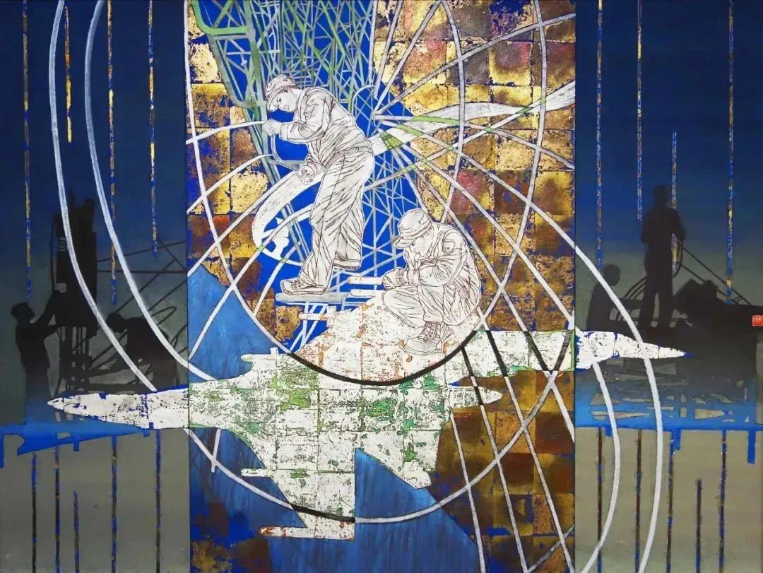 军旅画家王一帆以艺术之名向军人们致敬 图16