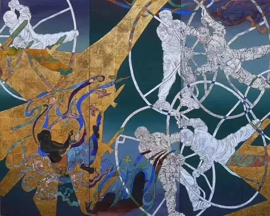 军旅画家王一帆以艺术之名向军人们致敬 图17