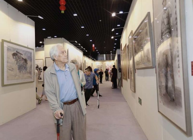 “铭记历史_圆梦中华”第十四届大美西城美术作品展在京举办 图1