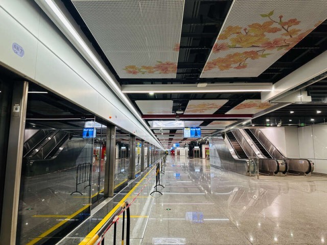 民俗文化融入车站设计，广州地铁十三号线打造“七夕乞巧”主题站 图2