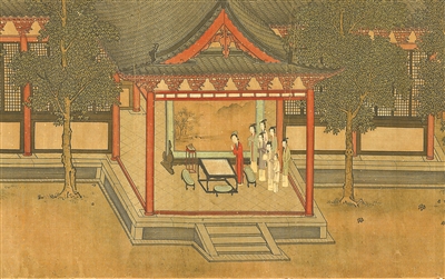 穿针乞巧_七夕星河里的期盼 图1