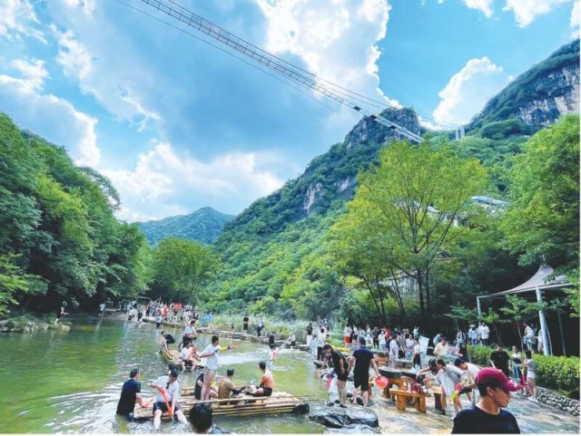 “牵手”七夕_湖北郧西文旅升温 图1