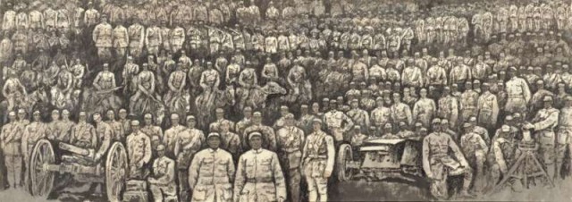 70余件抗战题材绘画铸就“烽火史诗” 图5