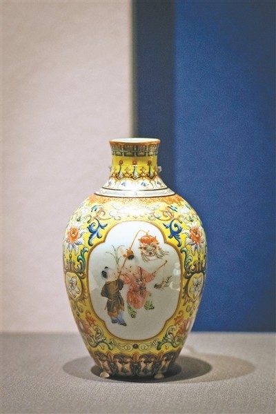 故宫院藏捐献文物展今日开展_展品逾百件_展期一年 图4