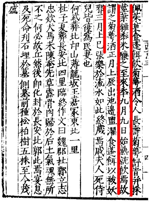 赏菊、饮菊花酒、吃菊花糕、点菊花灯……古人这样过重阳 图3