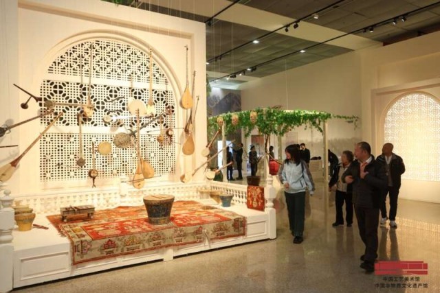 近600件和田非遗展品汇聚中国非遗馆 图4