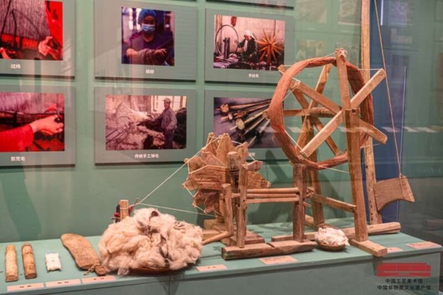 近600件和田非遗展品汇聚中国非遗馆 图5