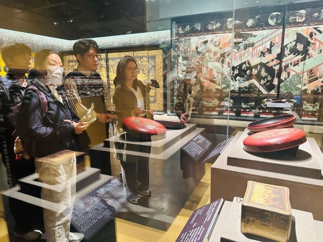 勾勒出中国漆文化全球影响力，清代广作外销漆器展览在穗开展 图1