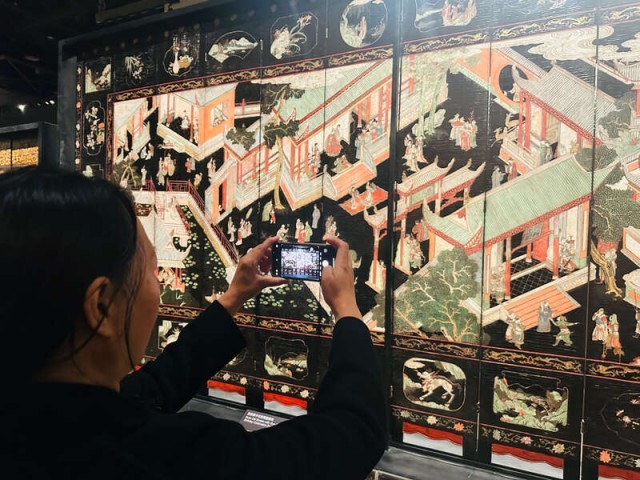 勾勒出中国漆文化全球影响力，清代广作外销漆器展览在穗开展 图3