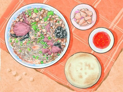 “咥一碗牛羊肉泡馍，嘹咋咧！” 图1