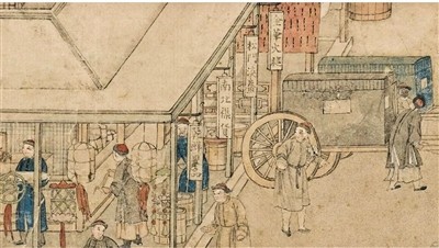 一卷《京师生春诗意图》诠释古都烟火与皇家心事 图1