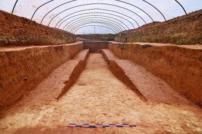 阿房宫遗址考古取得重要收获 图1