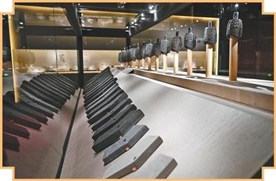 安徽淮南武王墩一号墓考古成果展举办，遗址公园建设提速_楚韵瑰宝_览雅乐风采（感知 图1