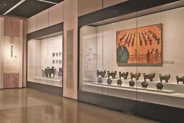 木铎金声_千载回响——河南博物院“弘道之行——孔子周游列国”展览侧记 图1