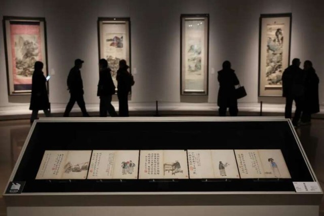 近200件京津画坛精品亮相中国美术馆 图2