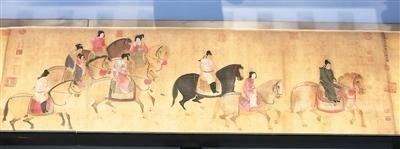 辽博展出《虢国夫人游春图》等名作——千年诗画入梦来 图1