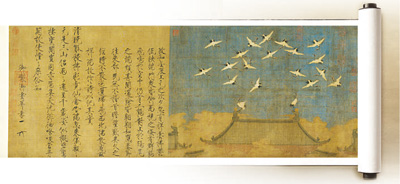 千年瑞鹤，一图传世 图1