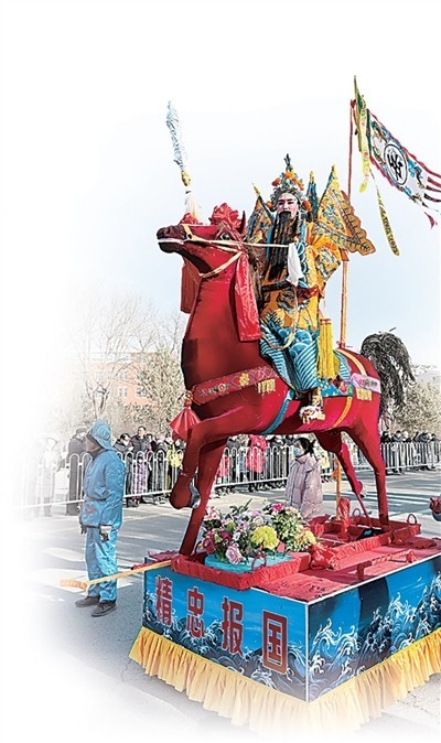 社火闹新春_耍出精气神 图1