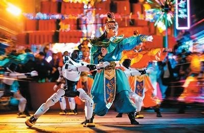 科技+非遗_老街新春更有戏（文化中国行） 图2