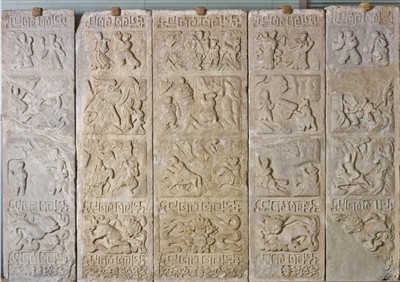 馆藏石刻_讲活薛仁贵的东征史 图1