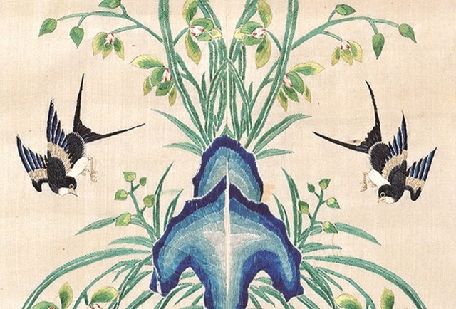 燕归花盛_“挽袖”拂春 图1