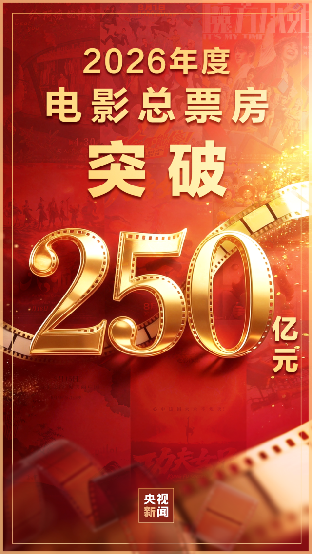 2026��ȵ�Ӱ��Ʊ��ͻ��250�ڣ�����34�쵥��Ʊ������