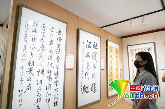 南湖浪涌驶红船庆祝建党一百周年书法作品展在京开幕