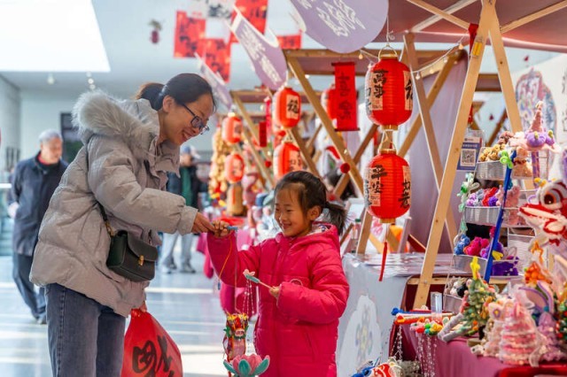 中国园林博物馆春节活动年味儿浓 